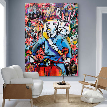 They Were Ready for an Adventure They Would Never Forget (Original Painting)