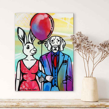 They Were Ready to Float Away (Original Painting)