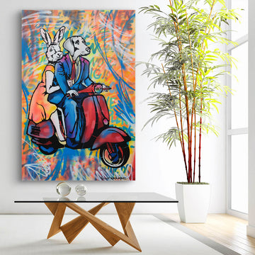 They Were So Much in Love (Original Painting)