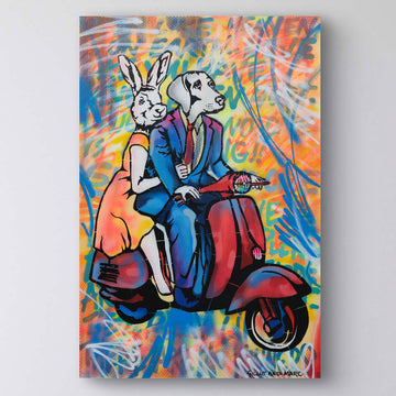 They Were So Much in Love (Original Painting)