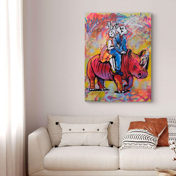 They Were There Till the Very End (Original Painting)