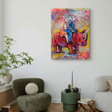 They Were There Till the Very End (Original Painting)