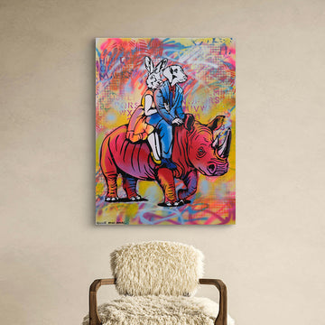 They Were There Till the Very End (Original Painting)