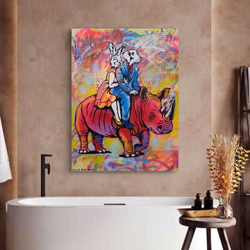 They Were There Till the Very End (Original Painting)