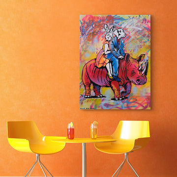 They Were There Till the Very End (Original Painting)