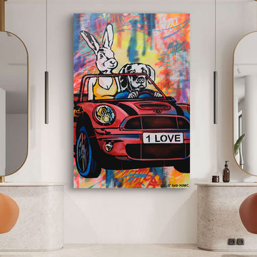 They Were Together for the Long Haul (Original Painting)