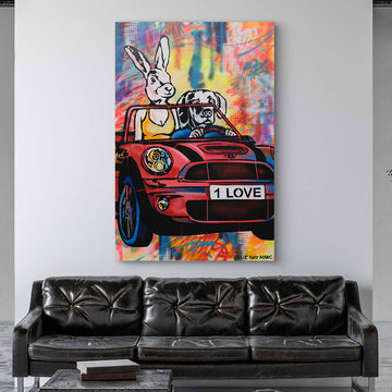 They Were Together for the Long Haul (Original Painting)