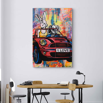 They Were Together for the Long Haul (Original Painting)