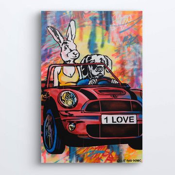 They Were Together for the Long Haul (Original Painting)