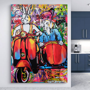 They Were Together to the Day They Died (Original Painting)