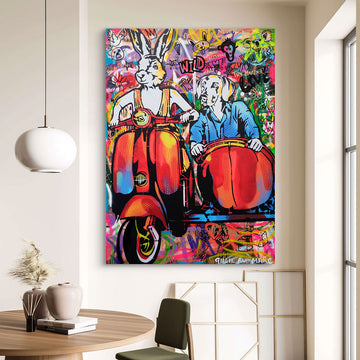 They Were Together to the Day They Died (Original Painting)