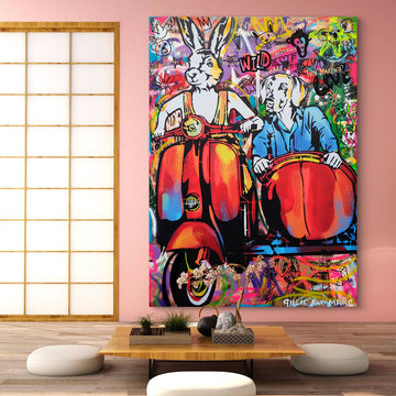 They Were Together to the Day They Died (Original Painting)