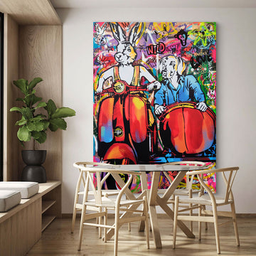 They Were Together to the Day They Died (Original Painting)