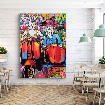 They Were Together to the Day They Died (Original Painting)