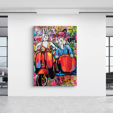 They Were Together to the Day They Died (Original Painting)