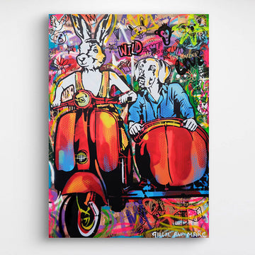 They Were Together to the Day They Died (Original Painting)