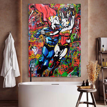 They Were a Power Couple Working for a Better World (Original Painting)