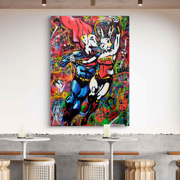 They Were a Power Couple Working for a Better World (Original Painting)