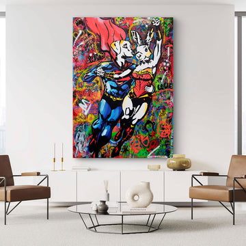 They Were a Power Couple Working for a Better World (Original Painting)