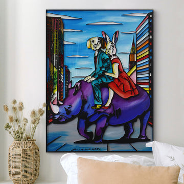 They Were on a Journey That Would Last Forever (Original Painting)