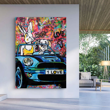 They Were on a Wild Ride That Would Last a Lifetime (Original Painting)