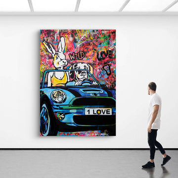 They Were on a Wild Ride That Would Last a Lifetime (Original Painting)