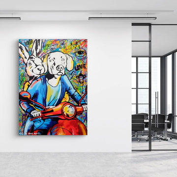 They Would Dream Big and Live Bigger (Original Painting)