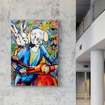 They Would Dream Big and Live Bigger (Original Painting)