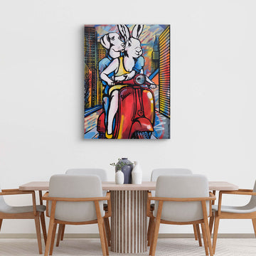 They Were Riders on a Mission (Original Painting)