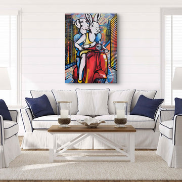 They Were Riders on a Mission (Original Painting)