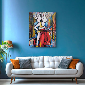 They Were Riders on a Mission (Original Painting)