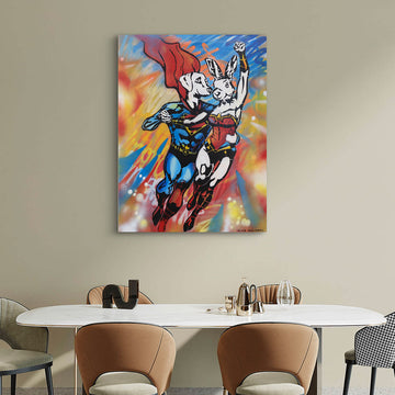 They Were Super (Original Painting)