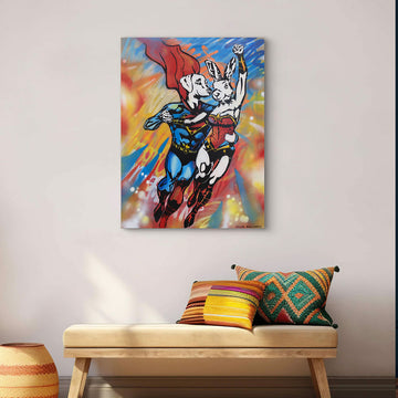 They Were Super (Original Painting)