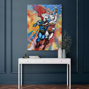 They Were Super (Original Painting)