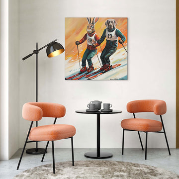 They Were the Snow Lovers (Original Painting)