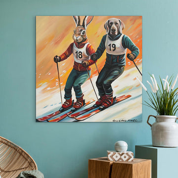 They Were the Snow Lovers (Original Painting)