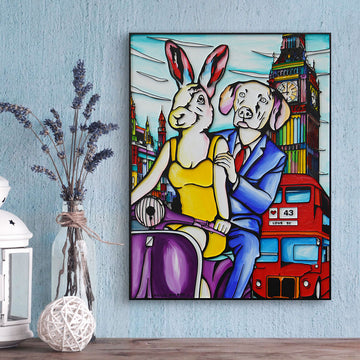 Things Were Always Just Perfect (Original Painting)