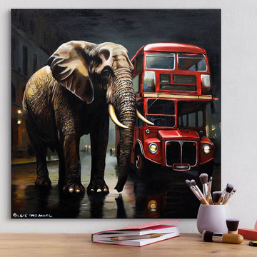 This Wasn't Something You Would Normally See (Original Painting)