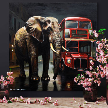 This Wasn't Something You Would Normally See (Original Painting)