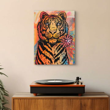 Tiger Flower (Original Painting)