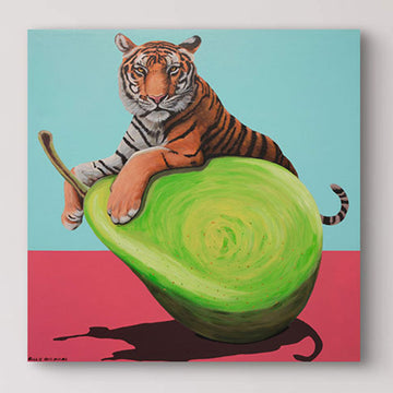 Tiger Pear (Original Painting)