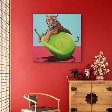 Tiger Pear (Original Painting)