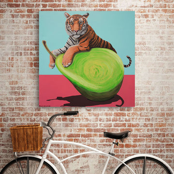 Tiger Pear (Original Painting)