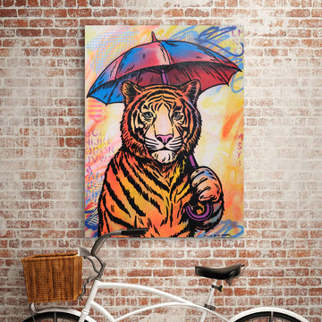 Tiger Rain (Original Painting)