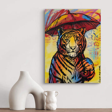 Tiger Was Doing the Right Thing (Original Painting)