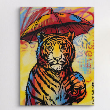 Tiger Was Doing the Right Thing (Original Painting)