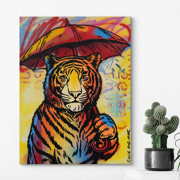 Tiger Was Doing the Right Thing (Original Painting)