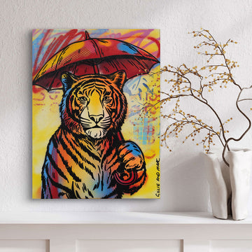 Tiger Was Doing the Right Thing (Original Painting)