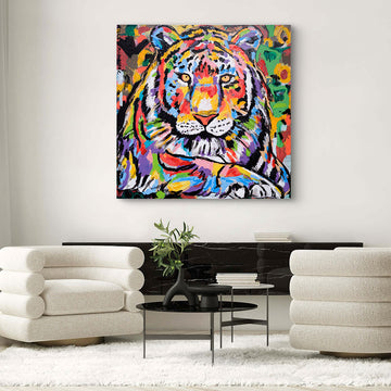 Tiger, Tiger Burning Bright (Original Painting)
