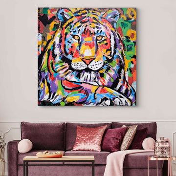 Tiger, Tiger Burning Bright (Original Painting)